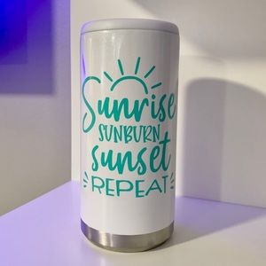 White Claw Slim Can Koozies with quote!
